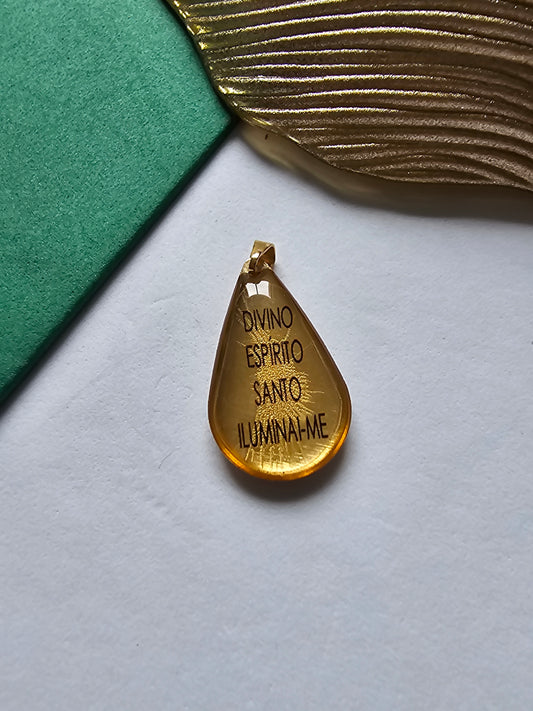 Medalha Espírito Santo - Resinada
