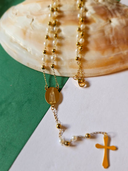 Colar-Terço Nossa Senhora de  Fátima