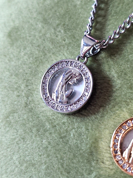 Colar  com Medalha de Nossa Senhora