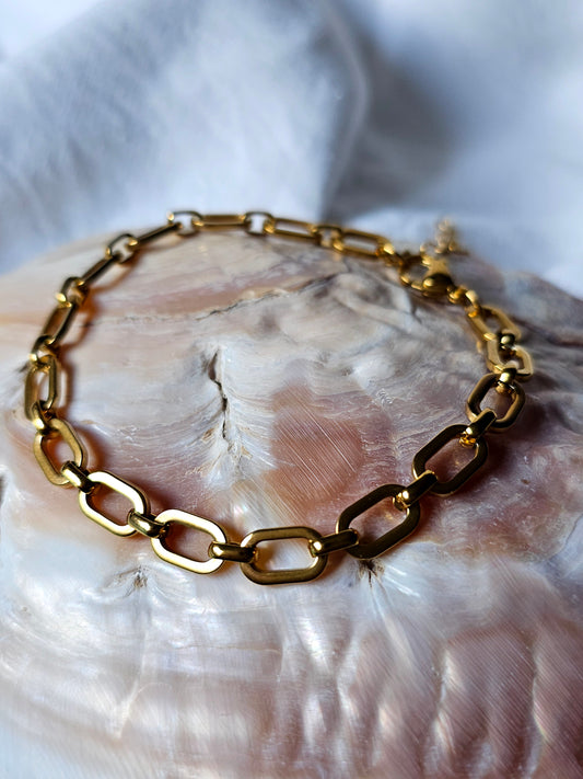 Pulseira Corrente Elos Grandes
